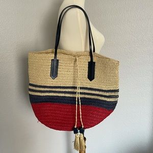 Jcrew woven tote